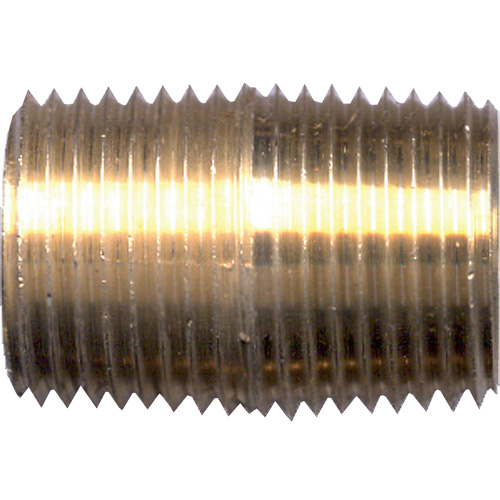 Mamelon simple, Laiton, 3/4", NPT Helyx Safety & Industrial Supplies