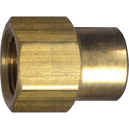 Reduced Pipe Coupling, Brass, 1/2" x 3/8" Helyx Safety & Industrial Supplies