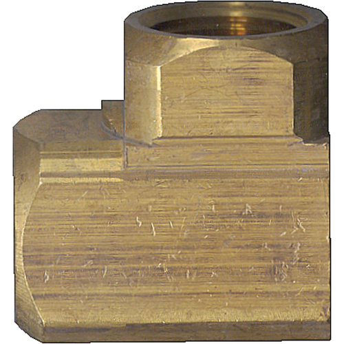 Extruded 90° Elbow Pipe Fitting, FPT, Brass, 1/8" Helyx Safety & Industrial Supplies