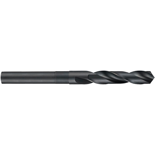 Reduced Parallel Shank Drill Bit, 1-1/8", High Speed Steel, 3" Flute, 118° Point Helyx Safety & Industrial Supplies