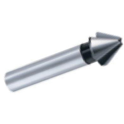 Fraise conique, 12,5 mm, Acier rapide, Angle de 60°, 3 cannelures Helyx Safety & Industrial Supplies