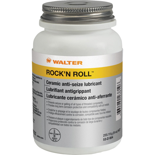 Antiblocage ROCK'N ROLL, 300 g, 2500°F (1400°C) temp&eacute;rature efficace max. Helyx Safety & Industrial Supplies
