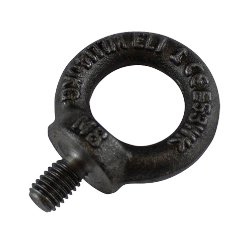 Eye Bolt, 1/8" Dia., 1/2" L, Uncoated Natural Finish, 300 lbs. (0.15 tons) Capacity Helyx Safety & Industrial Supplies