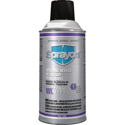 WL744 Welding Defect Detector - Penetrant, Aerosol Can Helyx Safety & Industrial Supplies
