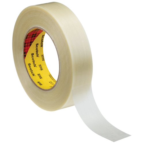 Ruban renforc&eacute; de filaments Scotch, &eacute;paisseur 6,6 mils, 24 mm (47/50") x 55 m (180')  Helyx Safety & Industrial Supplies