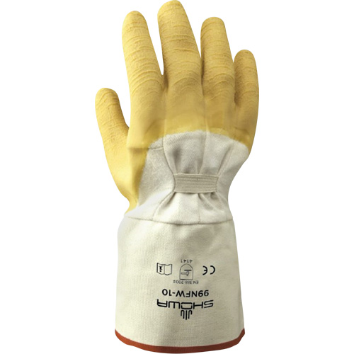 Gants robustes 99NFW, 10/Grand, R&ecirc;vetement Latex de caoutchouc, Enveloppe en Coton Helyx Safety & Industrial Supplies