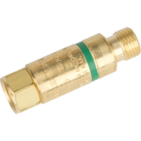 Antiretours pare-flammes - Oxy/gaz combustibles, Gaz combustibles (rouge)/Oxyg&egrave;ne (vert), Style pour chalumeau Helyx Safety & Industrial Supplies