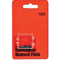 PIERRES DE RECHANGE FU 732X (10/CARTE) Helyx Safety & Industrial Supplies