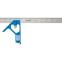 &eacute;querre combin&eacute;e True Blue, 12" lo, 1/16" Graduations, Acier, Ordinaire Helyx Safety & Industrial Supplies