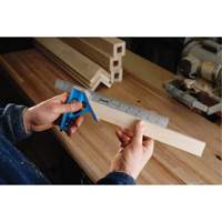 &eacute;querre combin&eacute;e True Blue, 12" lo, 1/16" Graduations, Acier, Ordinaire Helyx Safety & Industrial Supplies