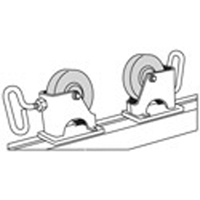 Support Adjust-A-Rolls, Capacit&eacute; de chargement 1000 lb, Capacit&eacute; max. de tuyau 36" Helyx Safety & Industrial Supplies