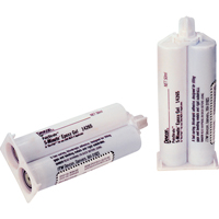 Adh&eacute;sif 5 minutes, 50 ml, Cartouche double, Deux composants, Transparent Helyx Safety & Industrial Supplies