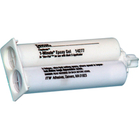 Adh&eacute;sif 1 minute, 50 ml, Cartouche double, Deux composants, Ambr&eacute;e Helyx Safety & Industrial Supplies