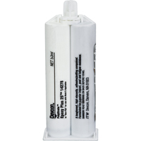 Colle &eacute;poxyde Plus 25, Deux composants, Cartouche double, 50 ml, Gris Helyx Safety & Industrial Supplies