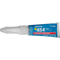 Adh&eacute;sif instantan&eacute; en gel Prism 454, Transparent, Tube, 3 g Helyx Safety & Industrial Supplies