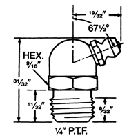Raccord, Filetage de 1/4" Helyx Safety & Industrial Supplies