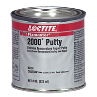 Mastic 2000 Fixmaster, 8 oz, Cartouche, Argent Helyx Safety & Industrial Supplies