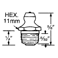 Raccord, Filetage de 10 mm Helyx Safety & Industrial Supplies