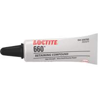 Compos&eacute; de retenue pour r&eacute;paration ajust&eacute; &agrave; la presse Quick Metal 660, 6 ml, Tube, Argent Helyx Safety & Industrial Supplies