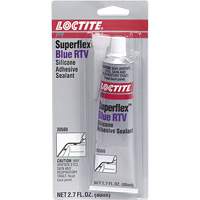Scellant adh&eacute;sif &agrave; la silicone Superflex RTV, Tube, Bleu Helyx Safety & Industrial Supplies