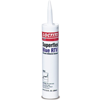 Scellant adh&eacute;sif &agrave; la silicone Superflex RTV, Cartouche, Bleu Helyx Safety & Industrial Supplies