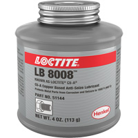 Copper Based Anti-Seize Lubricant, 4 oz., Brush Top Can, 1800°F (982°C) Max Temp. Helyx Safety & Industrial Supplies