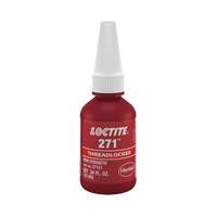 Compos&eacute; de blocage 271, Rouge, &eacute;lev&eacute;, 10 ml, Bouteille Helyx Safety & Industrial Supplies