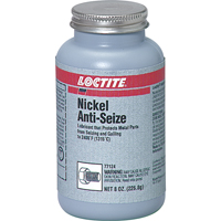 Nickel Grade Anti-Seize, Brush Top Can, 2400°F (1315°C) Max. Temp. Helyx Safety & Industrial Supplies