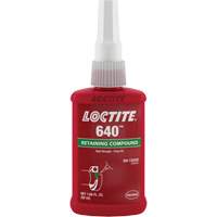 Compos&eacute; de retenue 640 r&eacute;sistance moyenne/haute temp&eacute;rature, 50 ml, Bouteille, Vert Helyx Safety & Industrial Supplies