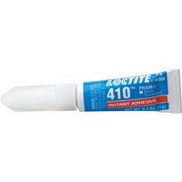 Adh&eacute;sif instantan&eacute; 410, Noir, Tube, 3 g Helyx Safety & Industrial Supplies