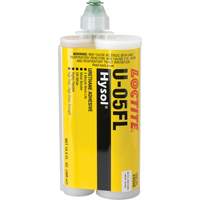 Adh&eacute;sif ur&eacute;thane Hysol U-05FL, Deux composants, Cartouche double, 622 g, Blanc cass&eacute; Helyx Safety & Industrial Supplies