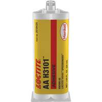 Adh&eacute;sif Speedbonder H3101, Deux composants, Cartouche double, 50 ml, Transparent Helyx Safety & Industrial Supplies