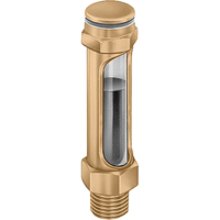 Brass Liquid Level Gauges - Straight, Threaded, 14-1/4" L, 225°F (107.22° C) Helyx Safety & Industrial Supplies
