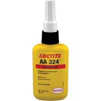 Adh&eacute;sif acrylique structurel 324 Speedbonder, Deux composants, 50 ml, Bouteille, Jaune Helyx Safety & Industrial Supplies