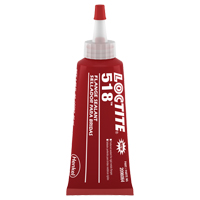 Scellant &agrave; collerettes 518, Tube, Rouge Helyx Safety & Industrial Supplies