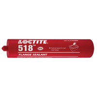Scellant &agrave; collerettes 518, Cartouche, Rouge Helyx Safety & Industrial Supplies