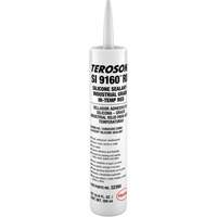 Scellant &agrave; la silicone haute temp&eacute;rature Teroson SI 9160, Cartouche, Rouge Helyx Safety & Industrial Supplies