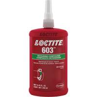 Compos&eacute; de retenue Loctite 603, 250 ml, Bouteille, Vert Helyx Safety & Industrial Supplies