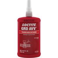Compos&eacute; de blocage de calibre lettre AVV, Rouge, &eacute;lev&eacute;, 250 ml, Bouteille Helyx Safety & Industrial Supplies