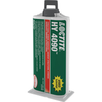 Adh&eacute;sif hybride pour r&eacute;parations structurales HY 4090, Deux composants, Cartouche double, 50 g, Blanc cass&eacute; Helyx Safety & Industrial Supplies