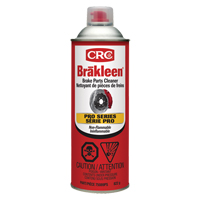 Produit de nettoyage ininflammable pour les freins de s&eacute;rie professionnelle Brakleen, Canette a&eacute;rosol Helyx Safety & Industrial Supplies