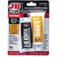 Colle &eacute;poxyde KwikWeld, Deux composants, Tube, 10 oz, Gris Helyx Safety & Industrial Supplies