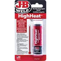 Colle &eacute;poxyde r&eacute;sistant aux temp&eacute;ratures &eacute;lev&eacute;es HighHeat, 2 oz, B&acirc;ton, Gris Helyx Safety & Industrial Supplies