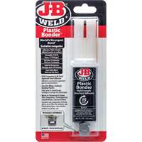 Adh&eacute;sif plastique, 25 ml, Seringue, Deux composants, Noir Helyx Safety & Industrial Supplies