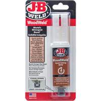 Adh&eacute;sif WoodWeld, 25 ml, Seringue, Deux composants, Havane Helyx Safety & Industrial Supplies