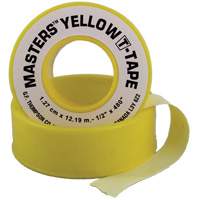 Ruban T, 260" lo x 1/2" la, Jaune Helyx Safety & Industrial Supplies