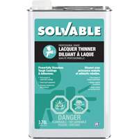 Diluant &agrave; lacque de calibre professionnel, Bidon rectangulaire, 3,78 L Helyx Safety & Industrial Supplies