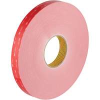 VHB Tape, 32.9 m (108') L x 1117.6 mm (44") W, 0.028 mm, Acrylic Helyx Safety & Industrial Supplies