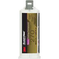 Scotch-Weld Epoxy Potting Compound, 1.7 fl. oz./48.5 ml, Dual Cartridge, Two-Part, Clear Helyx Safety & Industrial Supplies