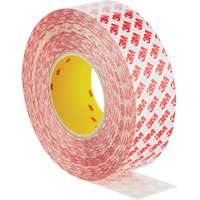 Double-Sided Adhesive Tape, Polyester, 50 mm (1.96") W x 50 m (164') L, 8 mils Thick Helyx Safety & Industrial Supplies